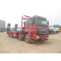 Foton 8x4 flatbed excavator transport truck